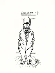 Emile Zolas uteslutning från Academie Francaise, 1893
